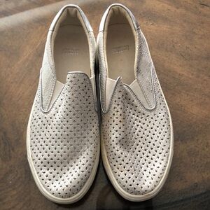 Johnston Murphy slide on shoes. Used.